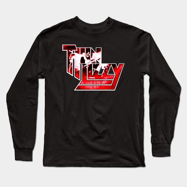 Thin Lizzy Vintage Long Sleeve T-Shirt by Borestore